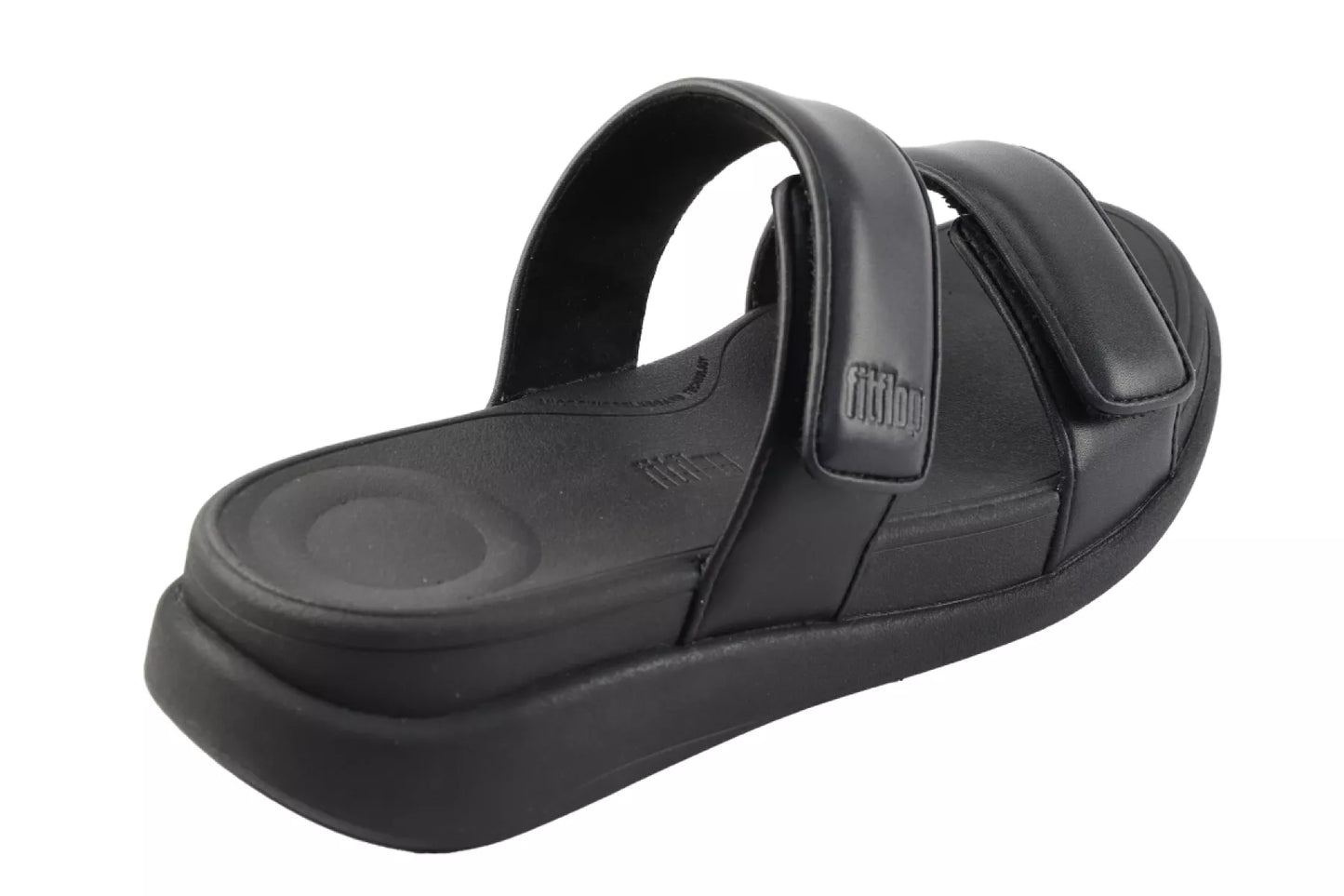 Fitflop Fitflop F-ModeTwo Bar Slides.All Black