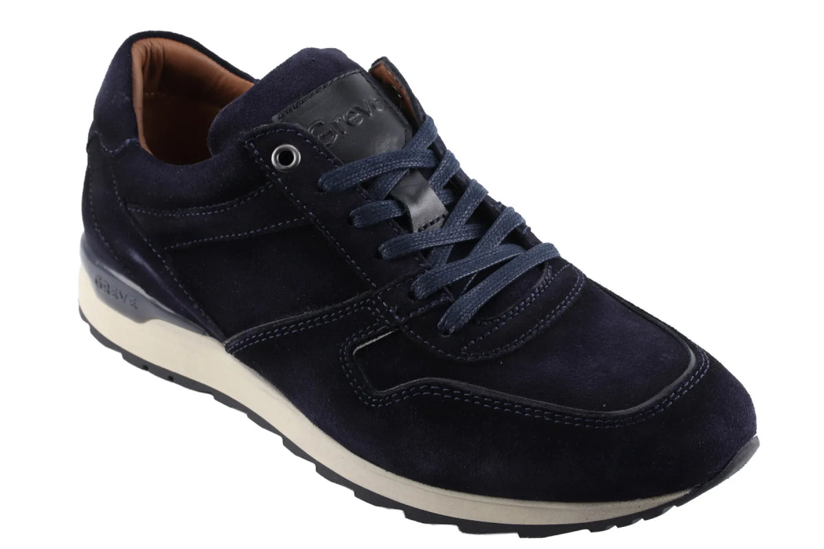 Greve Greve - Fury 7243 - Veterschoenen Sportief Mannen - blauw nubuck/suede