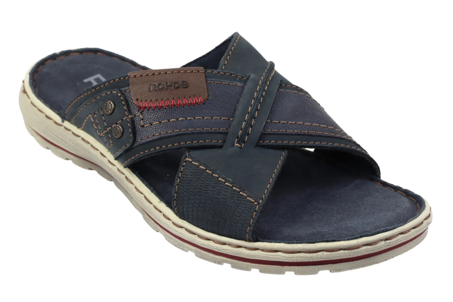 Rohde Rohde - 6731 - Slippers - donker blauw