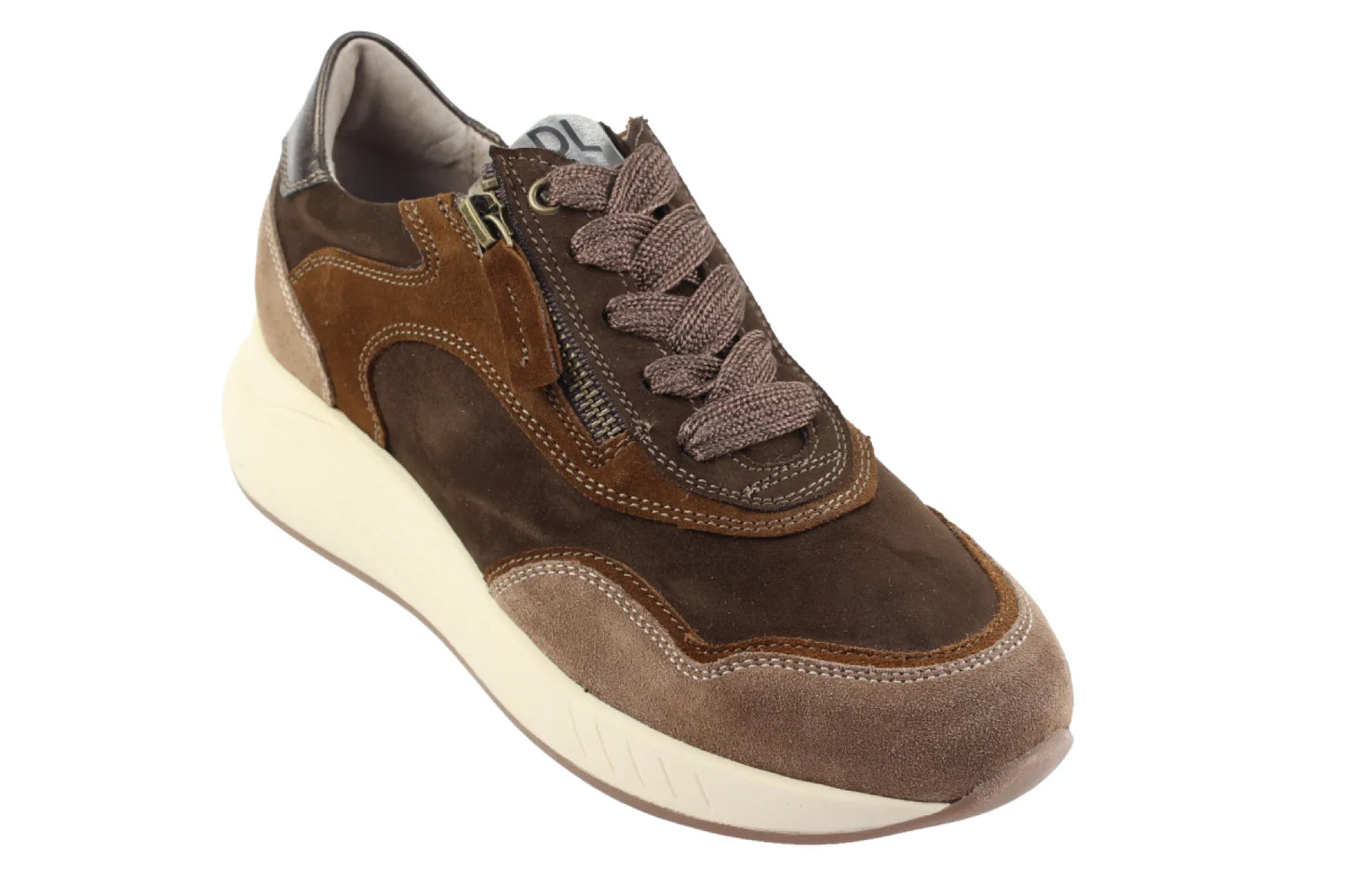 DL Sport DL Sport - 7130 HK - Sneakers - bruin kombinatie