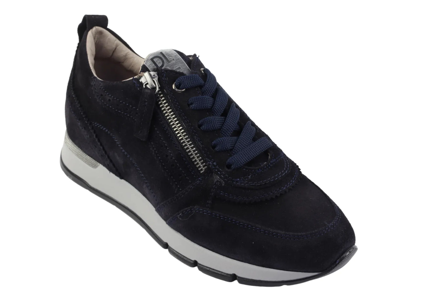 DL Sport DL Sport - 7116 - Sneakers - blauw nubuck/suede