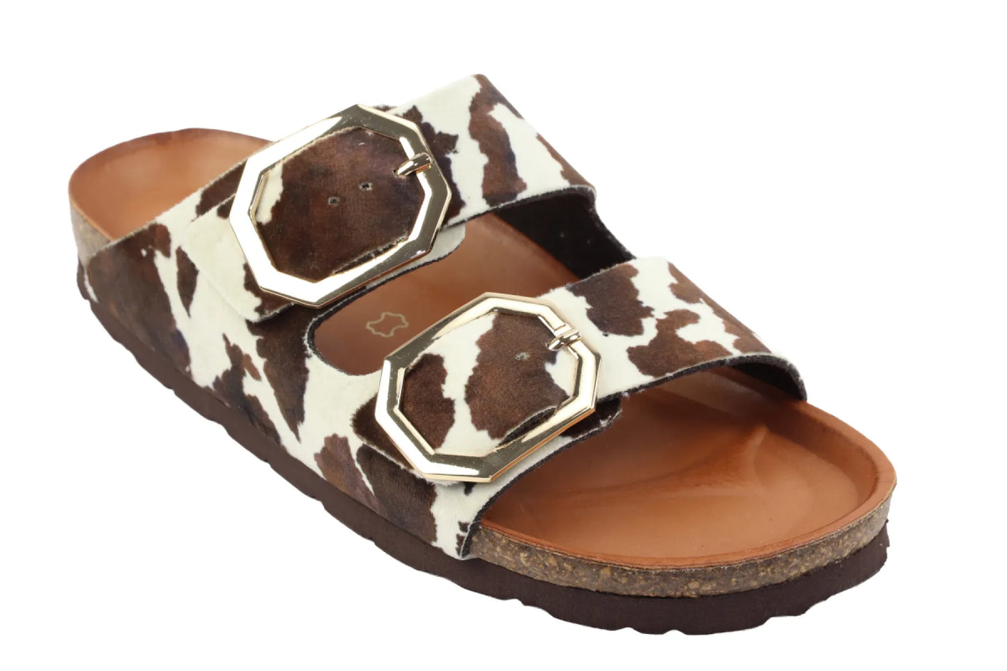 Rohde Rohde - 5637 - Slippers - bruin kombinatie