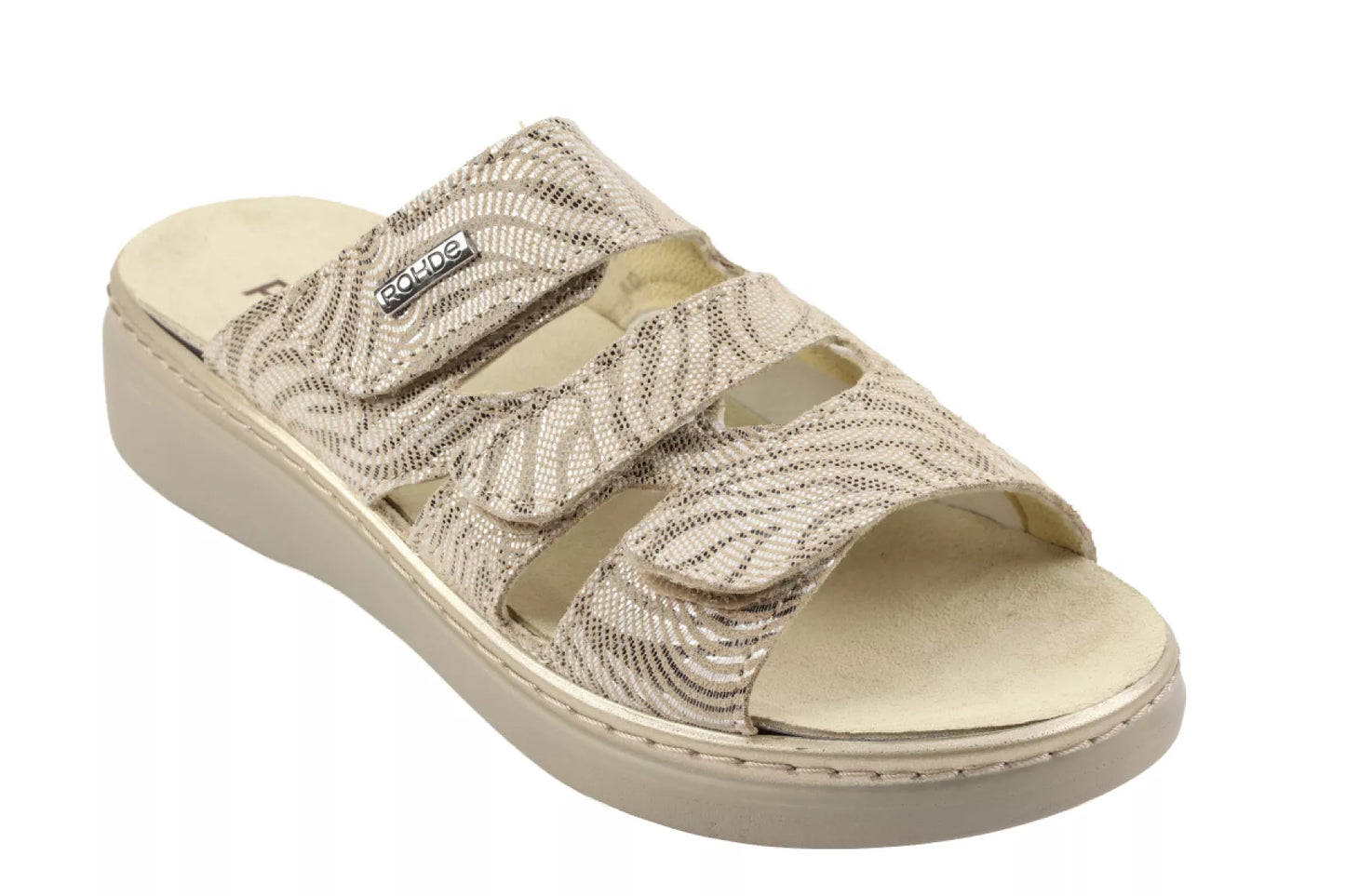 Rohde Rohde - 5221 - Slippers - beige kombinatie