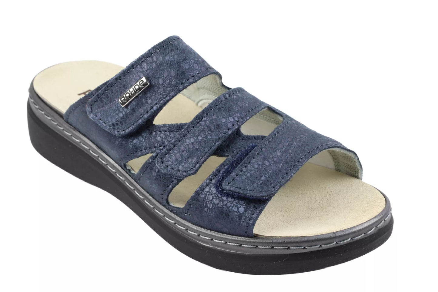 Rohde Rohde - 5221 - Slippers - donker blauw
