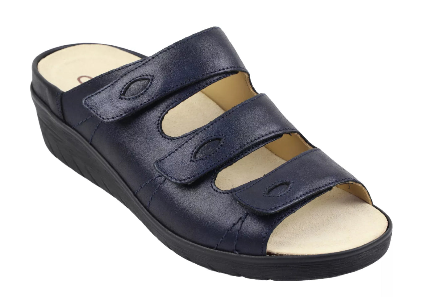 Durea Durea - 7369 - Slippers - donker blauw