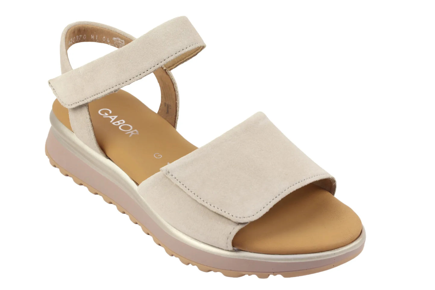 Gabor Gabor - 82.840 - Sandalen - beige nubuck/suede