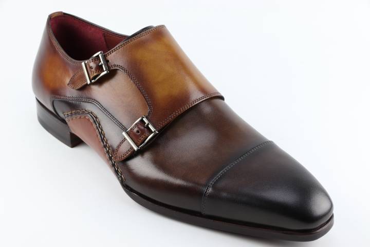 Heren Gesp schoenen Magnanni 22798.Wind Marron. Direct leverbaar uit de webshop van Reese Schoenmode.