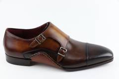 Heren Gesp schoenen Magnanni 22798.Wind Marron. Direct leverbaar uit de webshop van Reese Schoenmode.