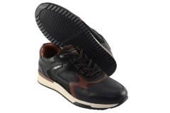 Heren Sneakers/Veterschoen Australian Bakersvile 15.1667.01.A15 Black-Tan. Direct leverbaar uit de webshop van Reese Schoenmode.