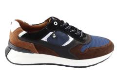 Heren Sneakers/Veterschoen Australian Kyoto 15.1651.02.SKQW Blue-Black. Direct leverbaar uit de webshop van Reese Schoenmode.