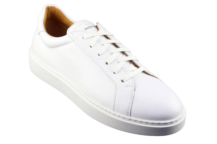 Heren Sneakers/Veterschoen Magnanni 24720.Blanco Bowen. Direct leverbaar uit de webshop van Reese Schoenmode.