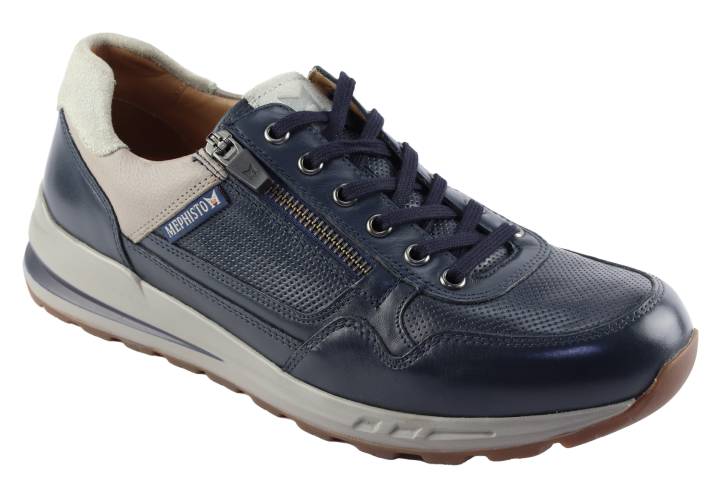 Heren Sneakers/Veterschoen Mephisto Bradley.6145-1518. Direct leverbaar uit de webshop van Reese Schoenmode.