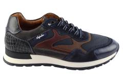 Heren Sneakers/Veterschoen Australian Tiago 15.1669.01.S13 Blue-Brown. Direct leverbaar uit de webshop van Reese Schoenmode.