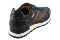 Heren Sneakers/Veterschoen Australian Tiago 15.1669.01.S13 Blue-Brown. Direct leverbaar uit de webshop van Reese Schoenmode.