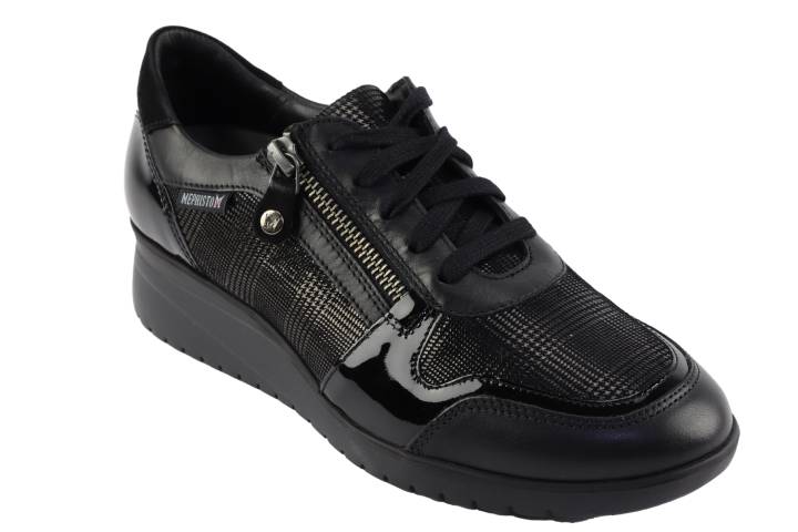 Dames  Sneakers/Veterschoen Mephisto Iasmina.7800. Direct leverbaar uit de webshop van Reese Schoenmode.