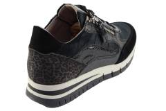 Dames  Sneakers/Veterschoen DL Sport 6329.Vel. Nero. Direct leverbaar uit de webshop van Reese Schoenmode.