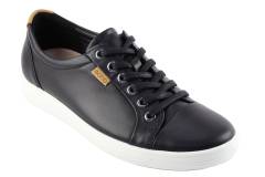 Dames  Sneakers/Veterschoen Ecco Soft 7 4300003.01001. Direct leverbaar uit de webshop van Reese Schoenmode.