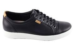 Dames  Sneakers/Veterschoen Ecco Soft 7 4300003.01001. Direct leverbaar uit de webshop van Reese Schoenmode.