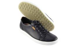 Dames  Sneakers/Veterschoen Ecco Soft 7 4300003.01001. Direct leverbaar uit de webshop van Reese Schoenmode.