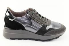 Dames  Sneakers/Veterschoen DL Sport 5469.Vet.Carbone. Direct leverbaar uit de webshop van Reese Schoenmode.