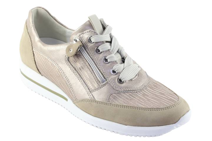 Dames  Sneakers/Veterschoen Waldlaufer Himona 980008.607-408. Direct leverbaar uit de webshop van Reese Schoenmode.