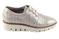 Dames  Sneakers/Veterschoen DL Sport 6371.Navajo Ivory. Direct leverbaar uit de webshop van Reese Schoenmode.