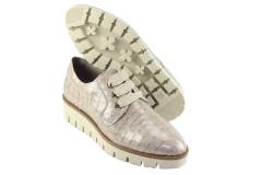 Dames  Sneakers/Veterschoen DL Sport 6371.Navajo Ivory. Direct leverbaar uit de webshop van Reese Schoenmode.