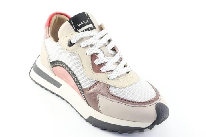 Dames  Sneakers/Veterschoen Via Vai Posy 58134.03-417 Cheek. Direct leverbaar uit de webshop van Reese Schoenmode.