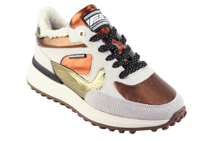 Dames  Sneakers/Veterschoen Floris van Bommel Noppi 34.05.SFW-10094-92-01. Direct leverbaar uit de webshop van Reese Schoenmode.