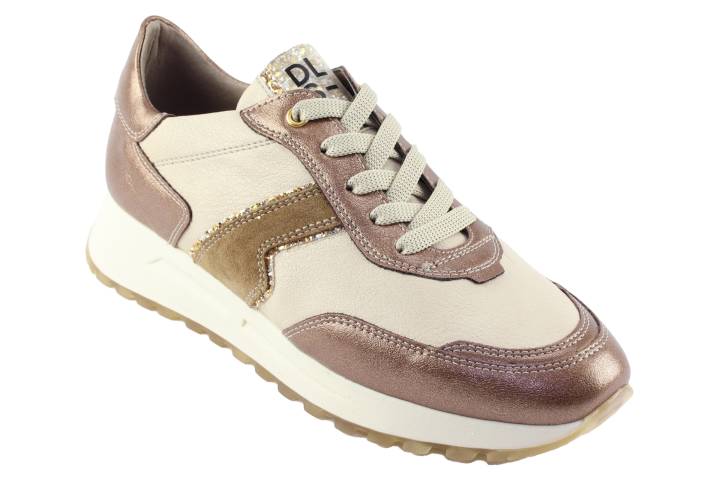 Dames  Sneakers/Veterschoen DL Sport 6303.Dubai Ossido. Direct leverbaar uit de webshop van Reese Schoenmode.