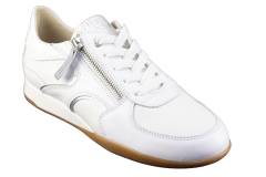 Dames  Sneakers/Veterschoen DL Sport 6257.Vit.Bianco. Direct leverbaar uit de webshop van Reese Schoenmode.