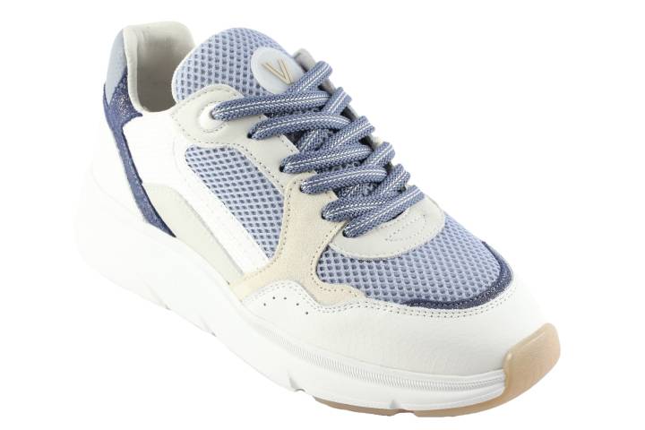 Dames  Sneakers/Veterschoen Via Vai Vic Celia 62044.05-603 Blue. Direct leverbaar uit de webshop van Reese Schoenmode.