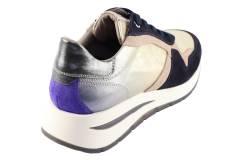 Dames  Sneakers/Veterschoen DL Sport 6338.Vel. Abisso. Direct leverbaar uit de webshop van Reese Schoenmode.