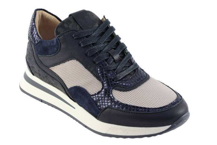 Dames  Sneakers/Veterschoen Via Vai Nora Sooth 57116.11-603 Kenia. Direct leverbaar uit de webshop van Reese Schoenmode.