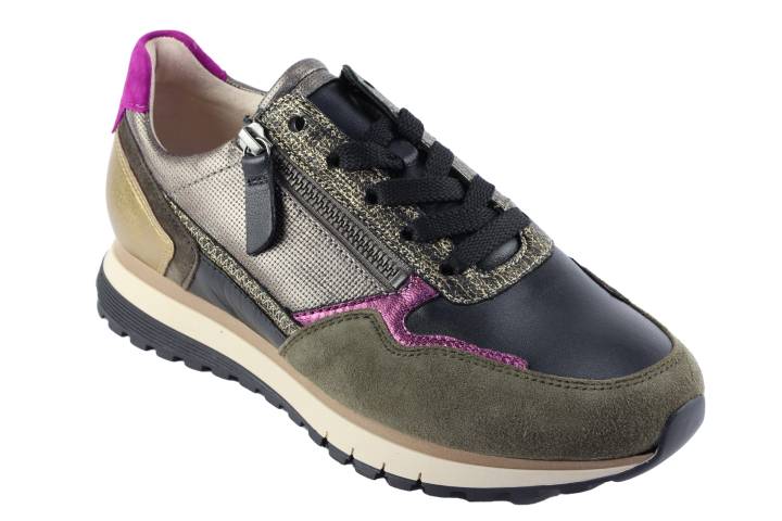 Dames  Sneakers/Veterschoen Gabor 56.378.63. Direct leverbaar uit de webshop van Reese Schoenmode.